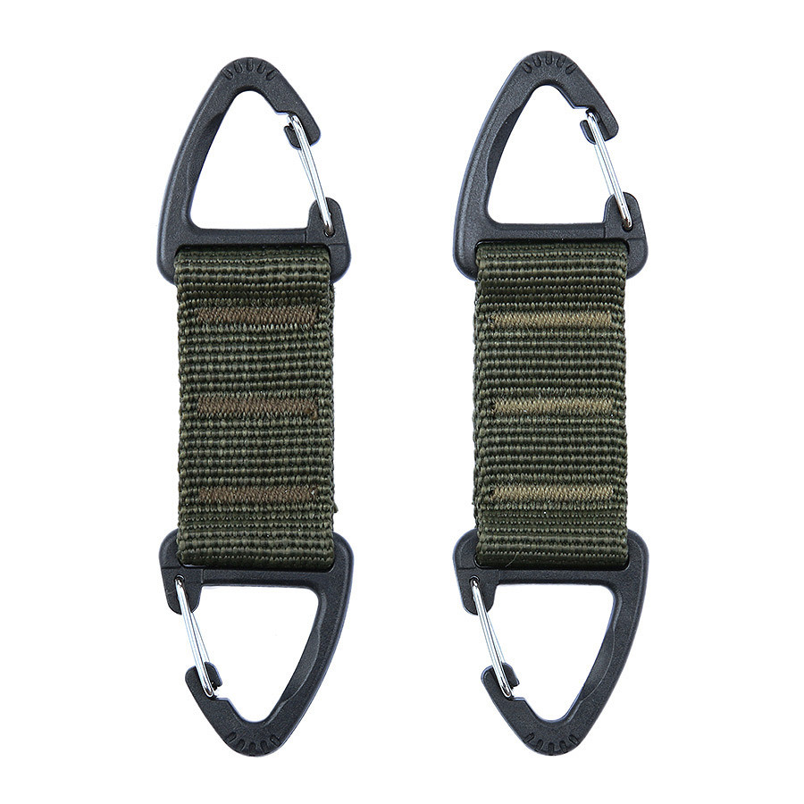 Double carabiner hook 2-pack JFO01 Double carabiner hook 2-pack JFO01