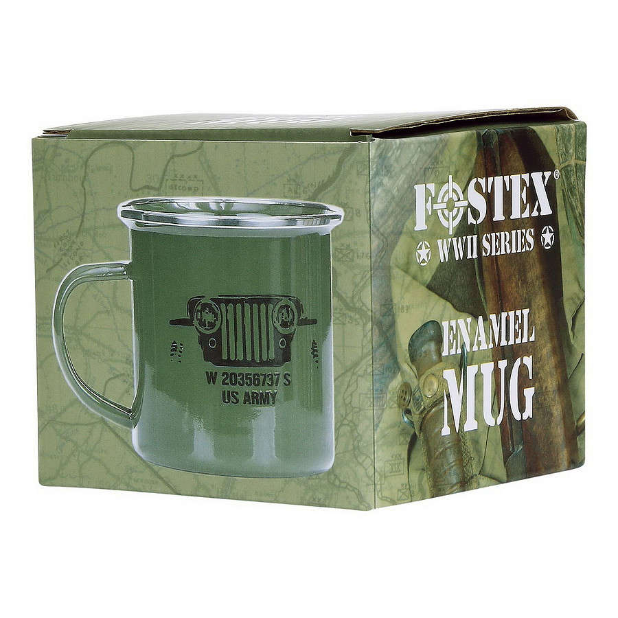 Fostex WWII Series Emaille mok US Army - Afbeelding 2