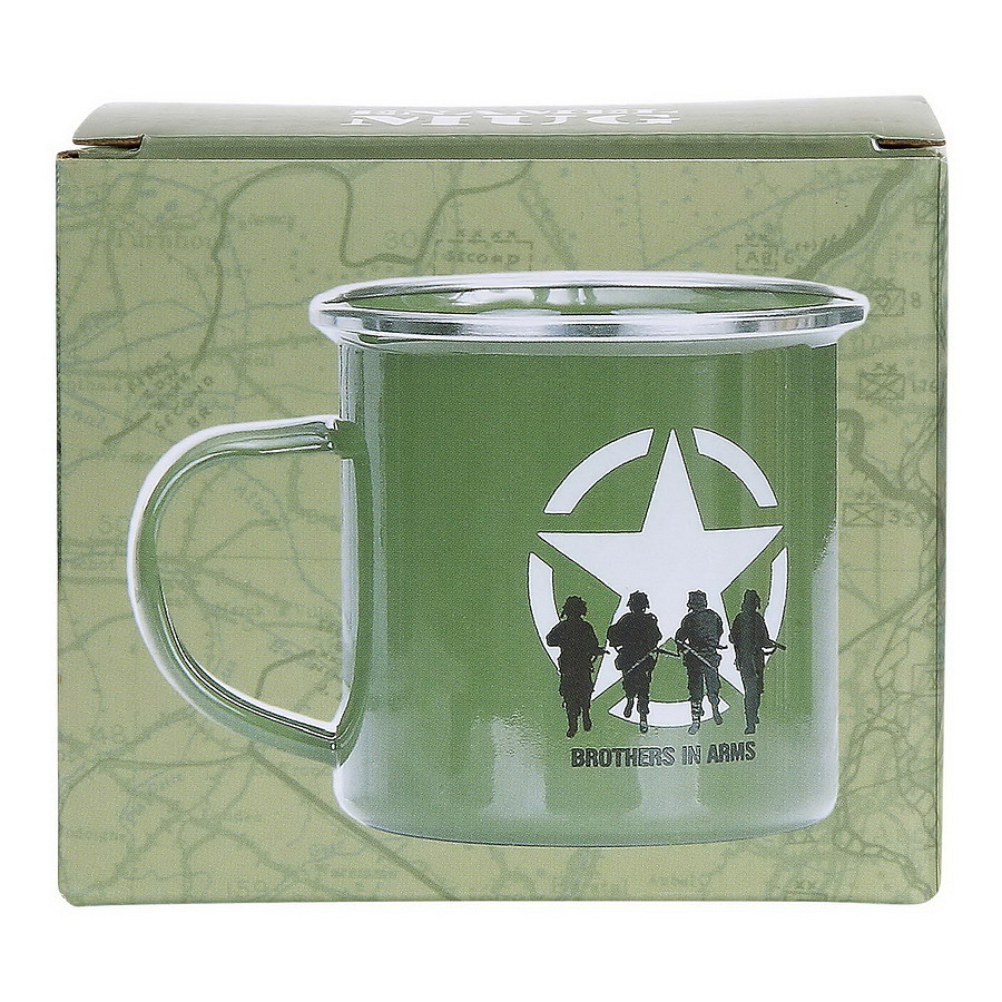 Emaille mok Brothers in Arms Emaille mok Brothers in Arms