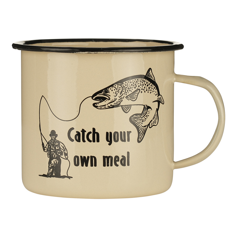 Fosco Industries Emaille mok Catch Your Own Meal - Afbeelding 3