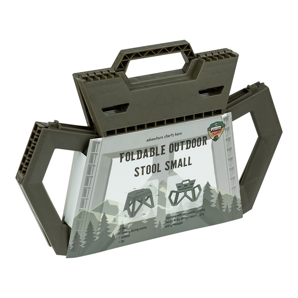 Fosco Industries Opvouwbare outdoor kruk klein - Afbeelding 6