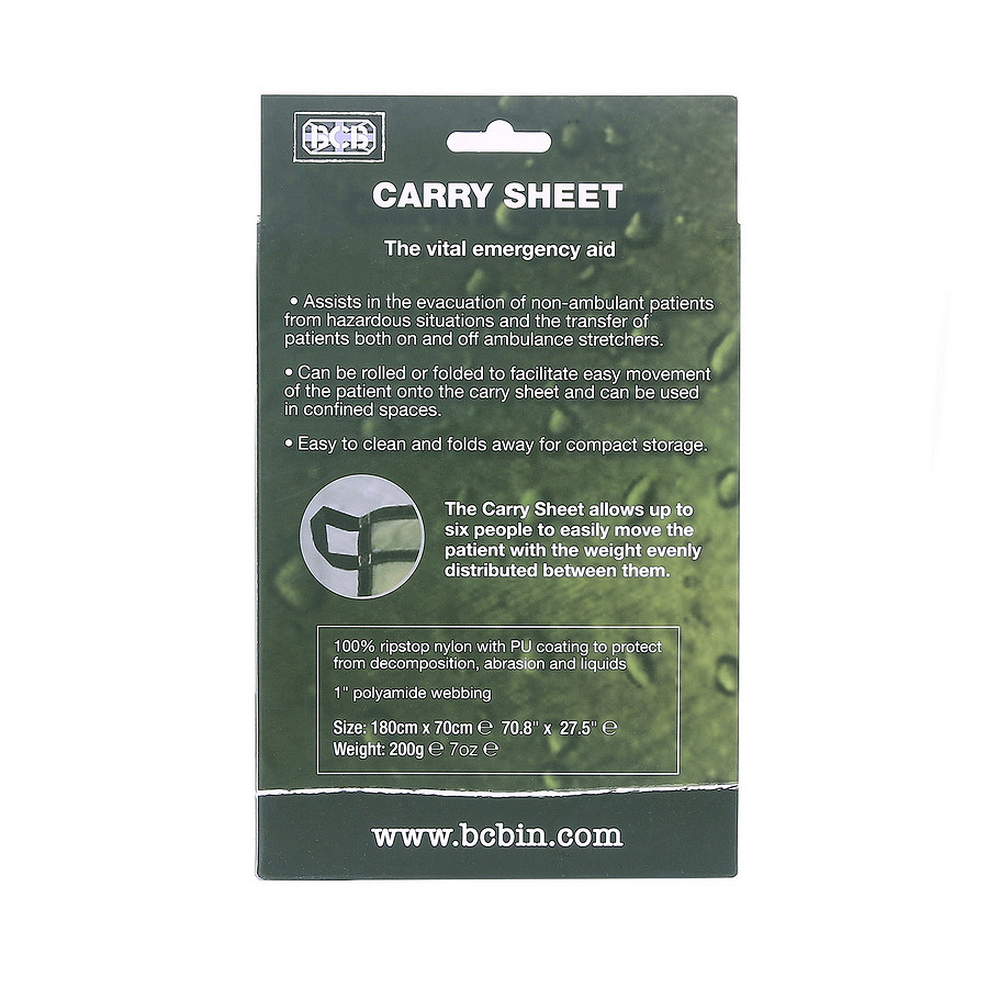 BCB BCB Vital Emergency aid carry sheet CT100S - Afbeelding 3