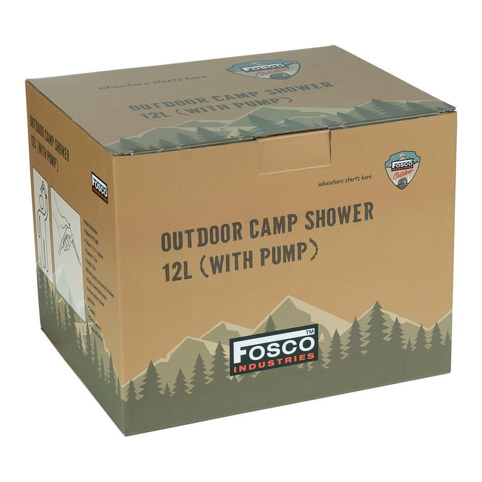 Fosco Industries Outdoor buitendouche 12L (met pomp) - Afbeelding 8