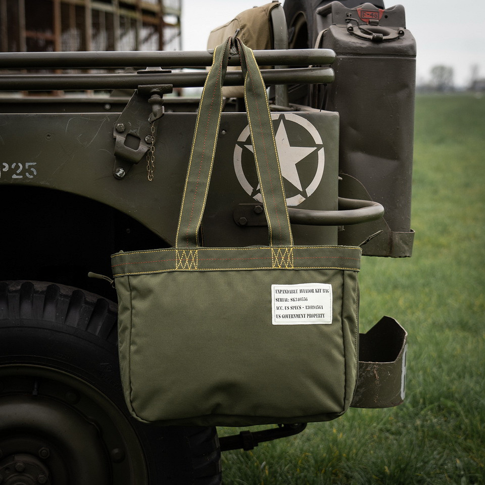 Uitbreidbare Aviator kit tas - Afbeelding 7
