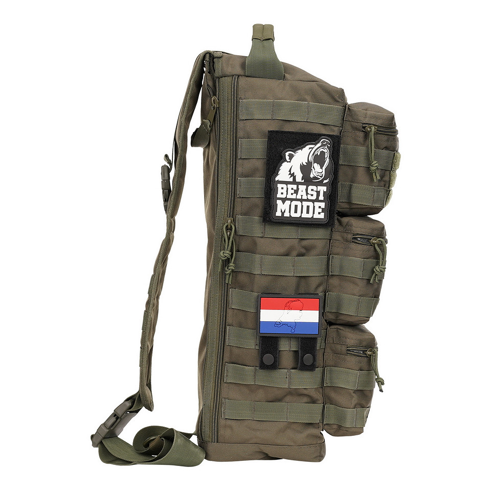 101 INC MOLLE patch adapter hook + loop medium - Afbeelding 8