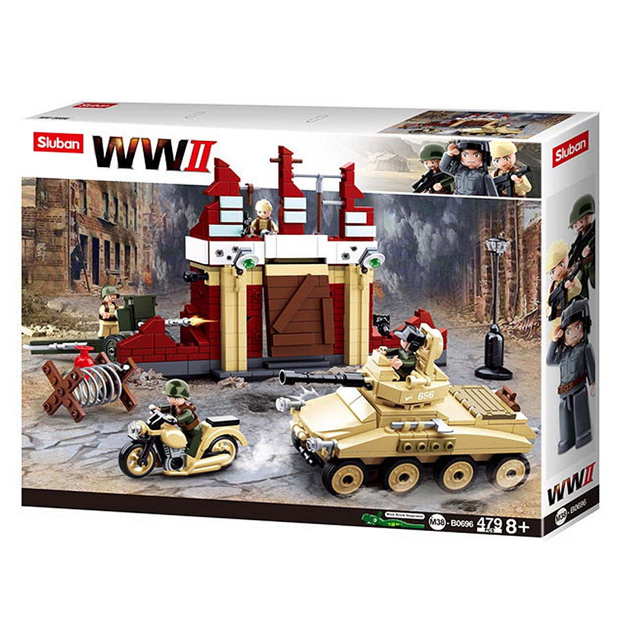 Sluban Sluban WWII Battle of Stalingrad M38-B0696 #16199 - Afbeelding 2