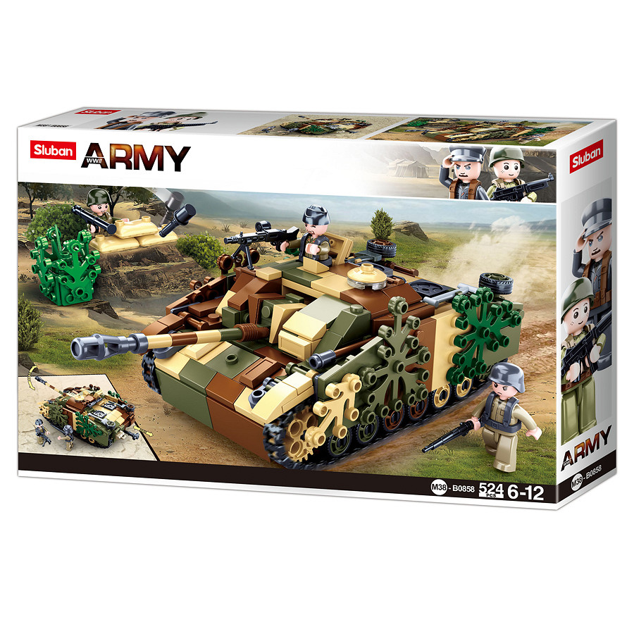 Sluban Sluban Camouflages Tank M38-B0858 #16074 - Afbeelding 2