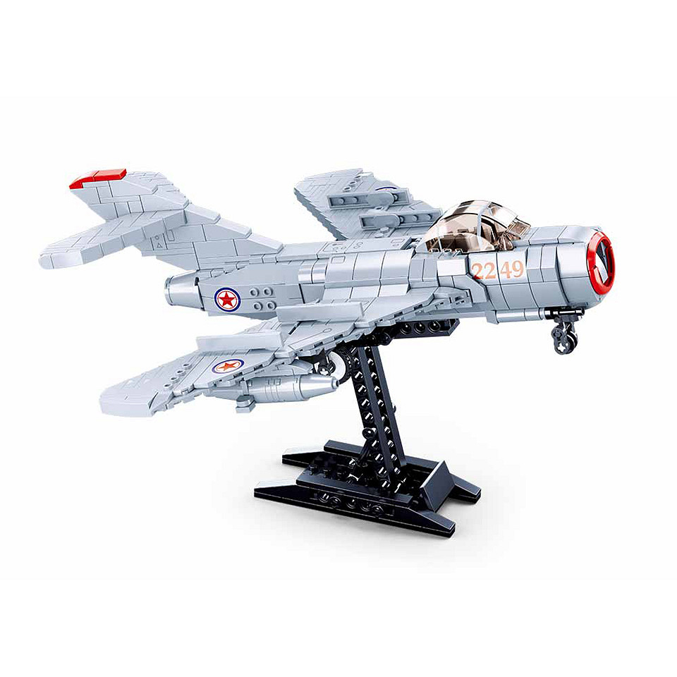 Sluban Sluban Old Russian jet fighter M38-B0983 #16188 - Afbeelding 3