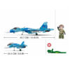 Sluban Sluban blue jet fighter M38-B0985 #16087 - Thumbnail Image 2