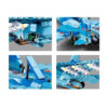 Sluban Sluban blue jet fighter M38-B0985 #16087 - Thumbnail Image 4