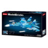 Sluban Sluban blue jet fighter M38-B0985 #16087 - Thumbnail Image 5