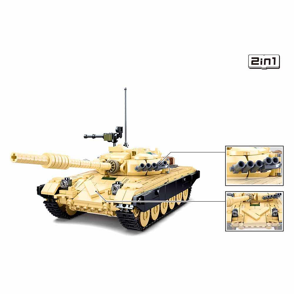 Sluban Sluban STRV103 Main battle tank M38-B1011 #16157 - Afbeelding 2