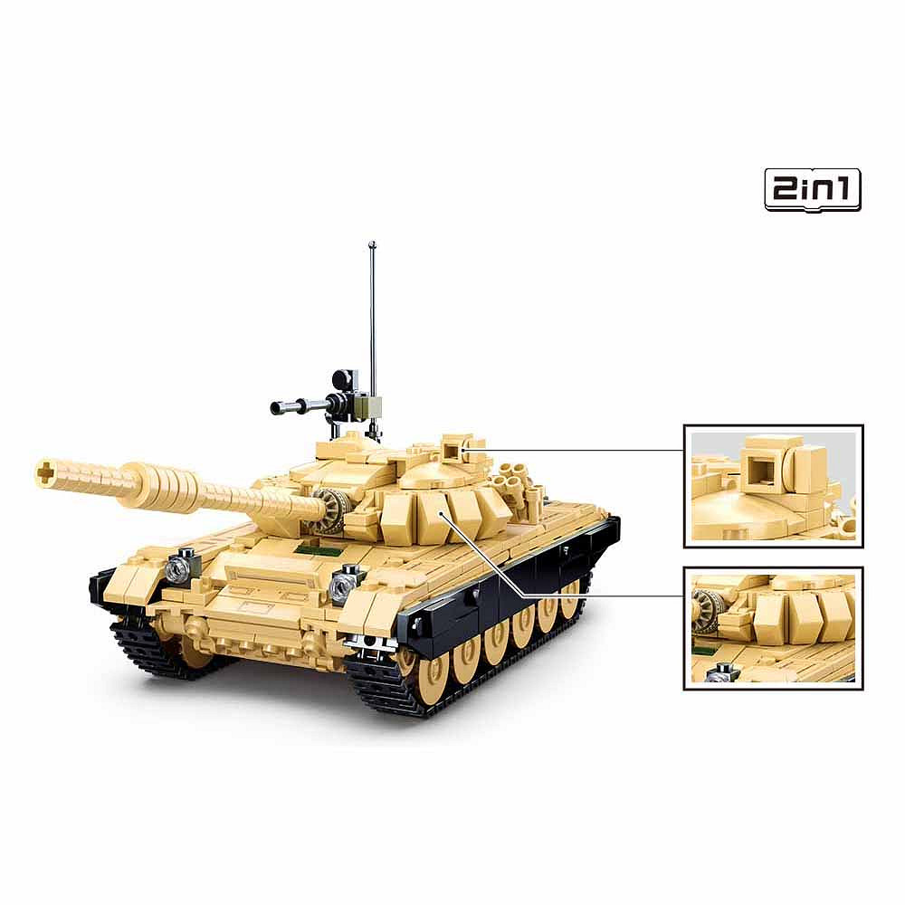 Sluban Sluban STRV103 Main battle tank M38-B1011 #16157 - Afbeelding 3