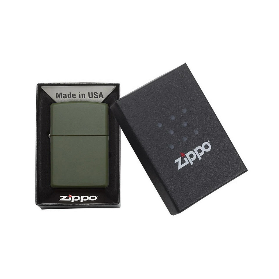 Zippo mat groen - Afbeelding 5