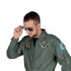 Fostex Garments Embleem stof Thirsty pilot met klittenband #13011 - Thumbnail Image 2