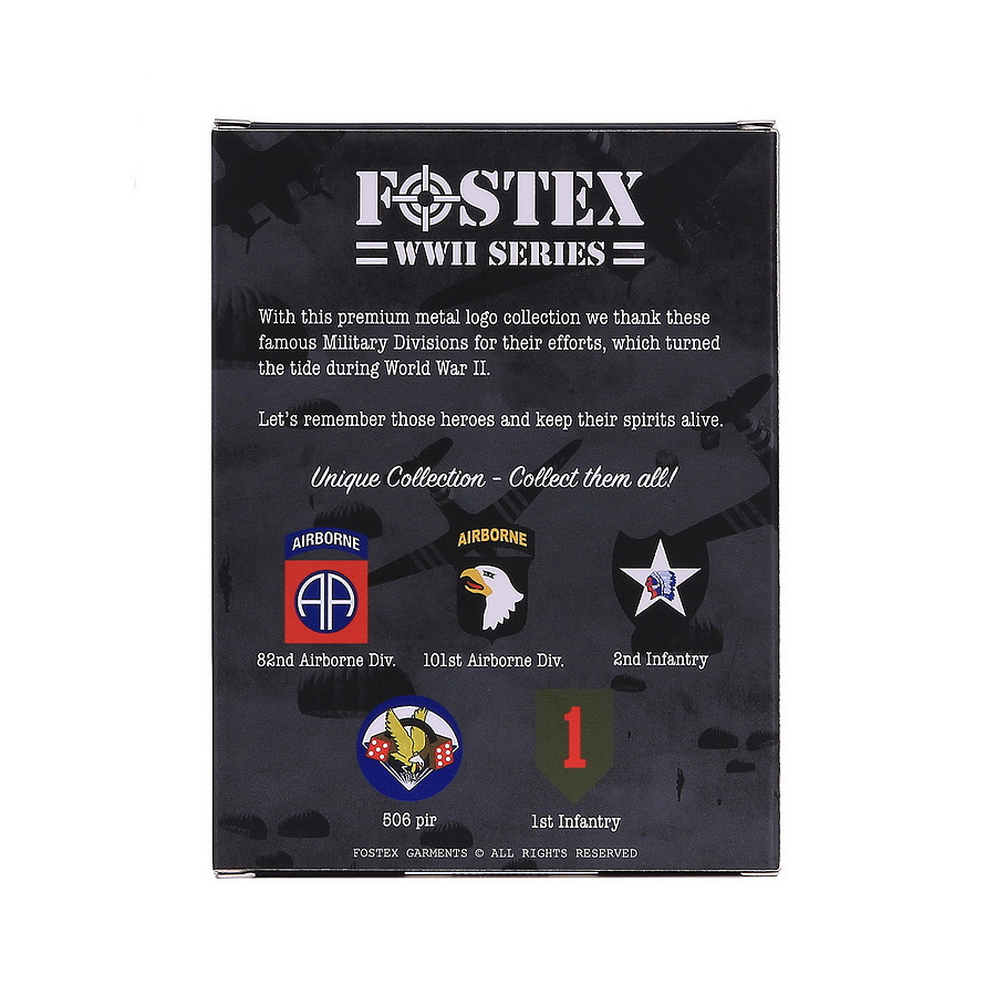 Fostex WWII Series Metaal logo 2nd Infantry Division - Afbeelding 3