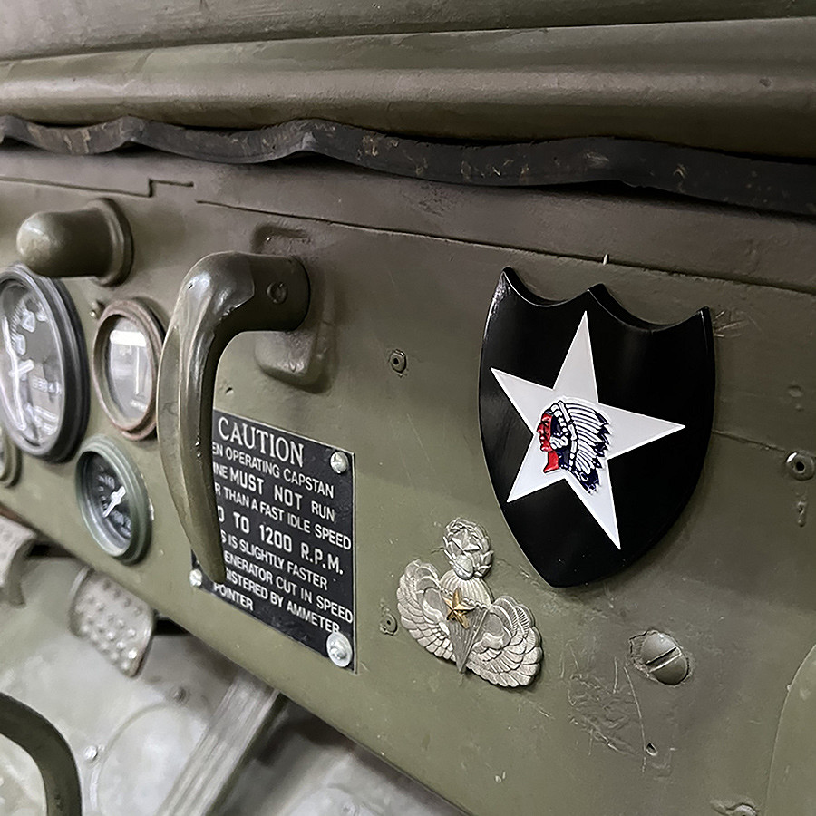 Fostex WWII Series Metaal logo 2nd Infantry Division - Afbeelding 7