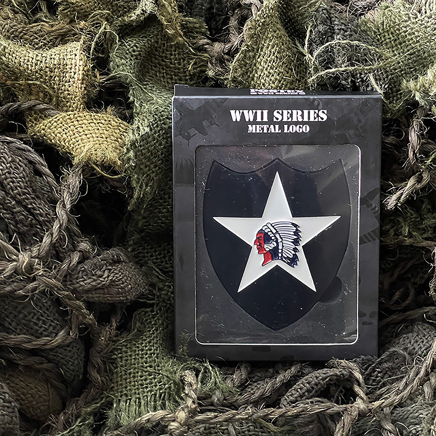 Fostex WWII Series Metaal logo 2nd Infantry Division - Afbeelding 8