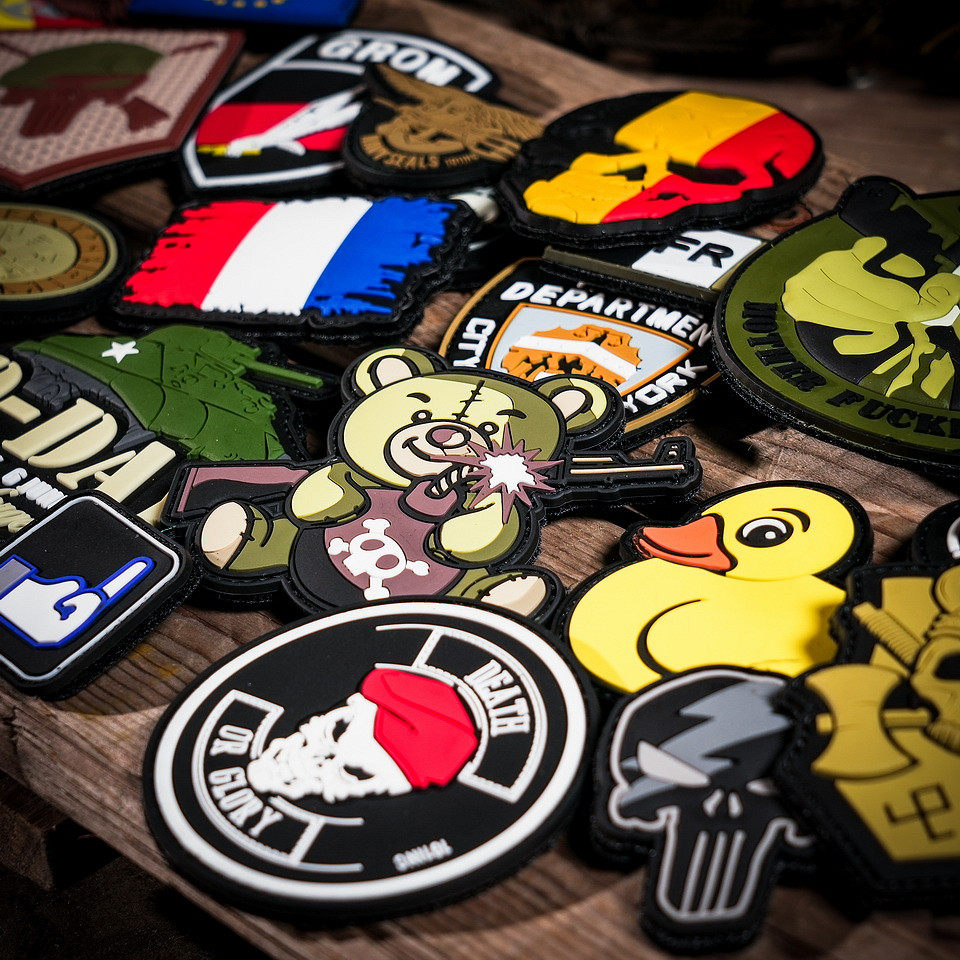 Embleem 3D PVC Punisher thunder grijs #12057 - Afbeelding 2
