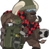 Task Force 2215 TF-2215 Embleem 3D PVC Bushcraft Ox Nr.2 #23012 - Thumbnail Image 2
