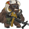 Task Force 2215 TF-2215 Embleem 3D PVC Vietnam Ox Nr. 4 #23014 - Thumbnail Image 2