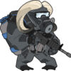 Task Force 2215 TF-2215 Embleem 3D PVC Frogman Ox Nr.5 #23015 - Thumbnail Image 2
