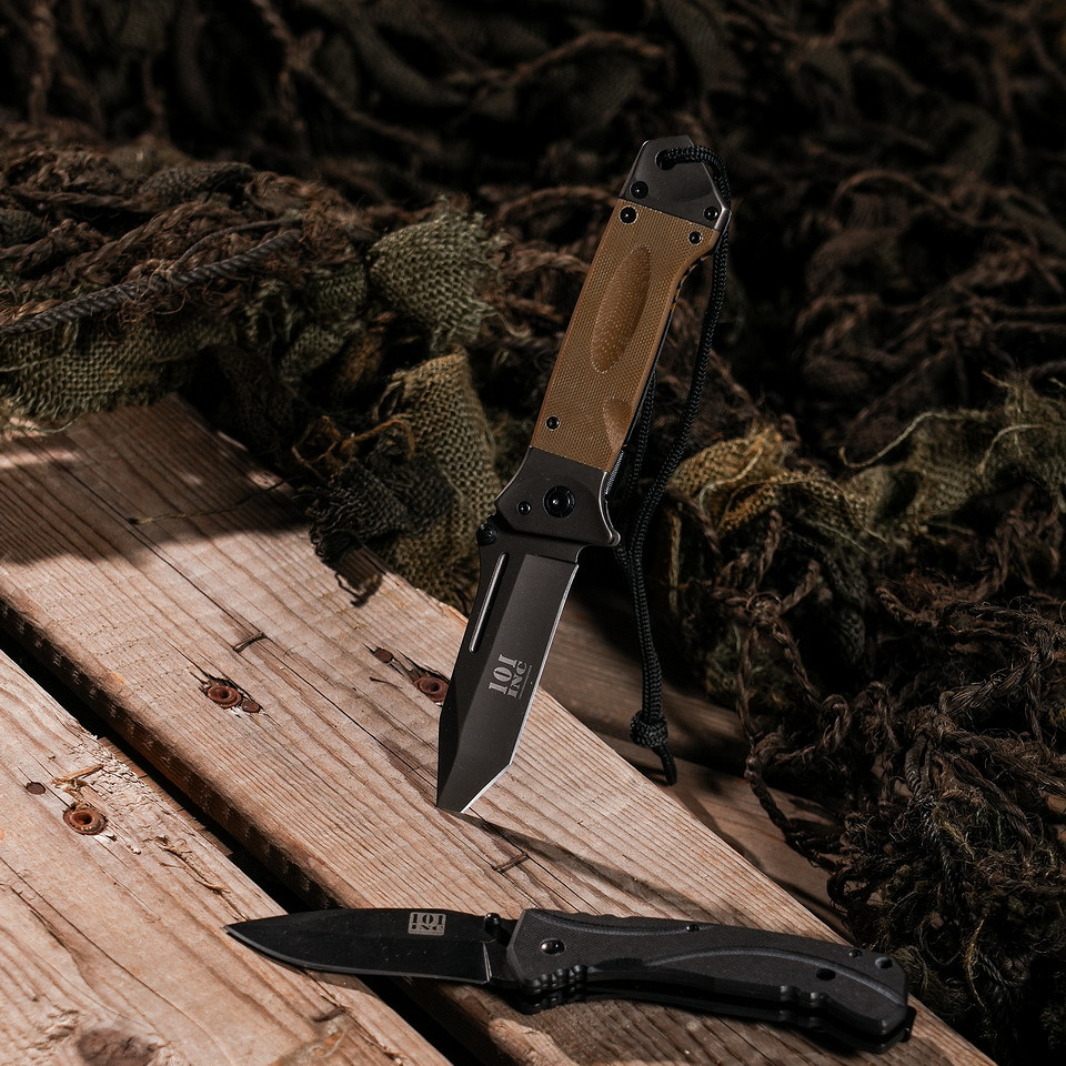 101 INC Folding knife (mes) Heavy DA35 - Afbeelding 10