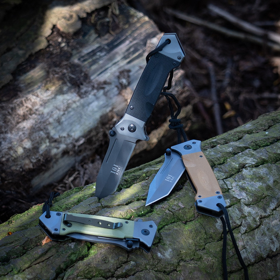 101 INC Folding knife (mes) Heavy DA35 - Afbeelding 16