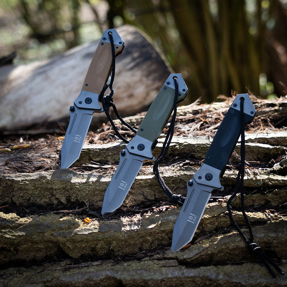 101 INC Folding knife (mes) Heavy DA35 - Afbeelding 18