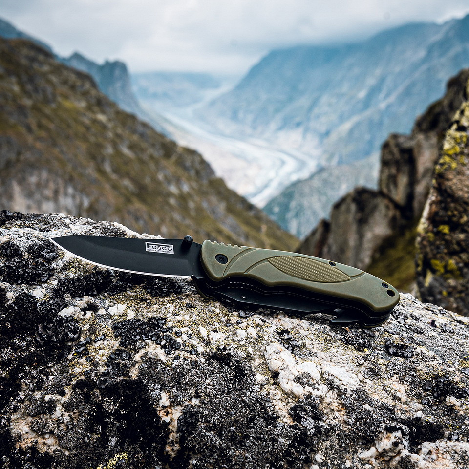 Fosco Industries Bushcraft mes - Afbeelding 11