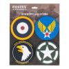 Fostex WWII Series Set PVC WWII onderzetters 4 stuks - Thumbnail Image 3