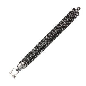Paracord camo skull beard 8 inch JYFPB09