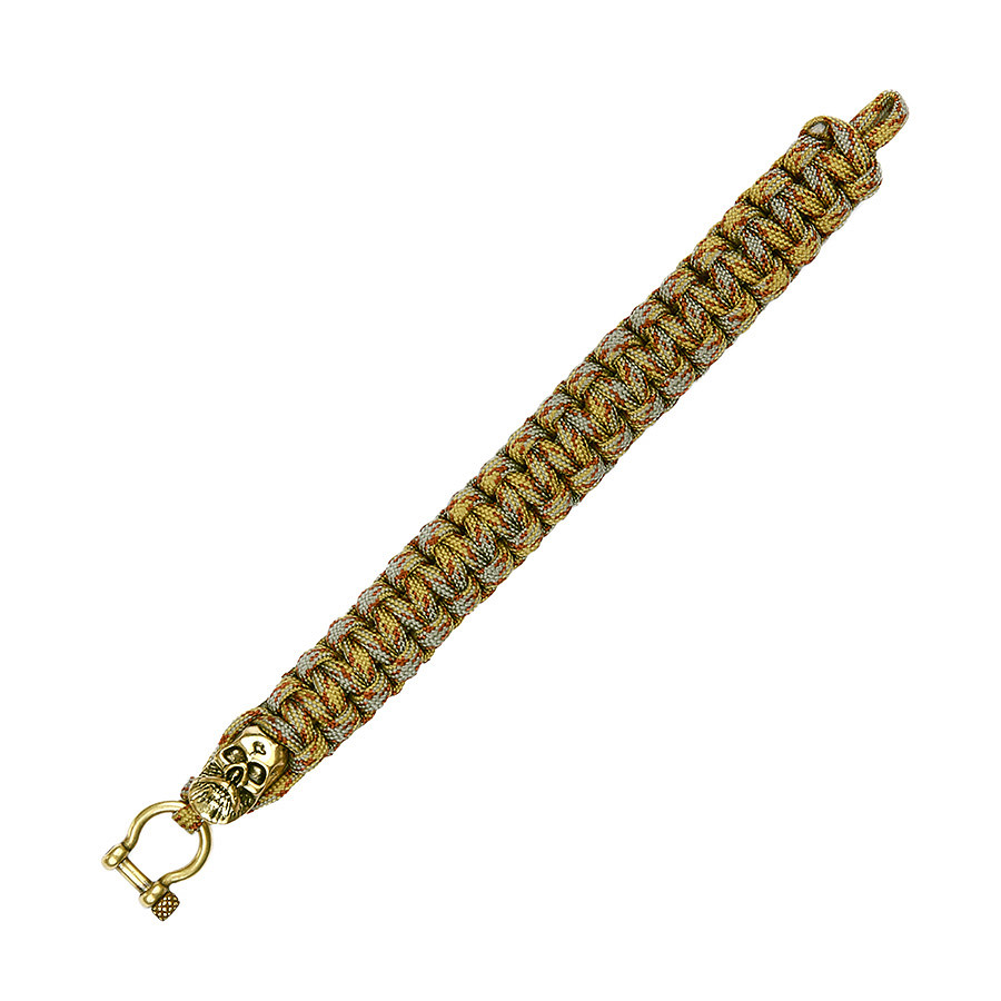 Paracord camo skull beard 8 inch JYFPB09 Paracord camo skull beard 8 inch JYFPB09
