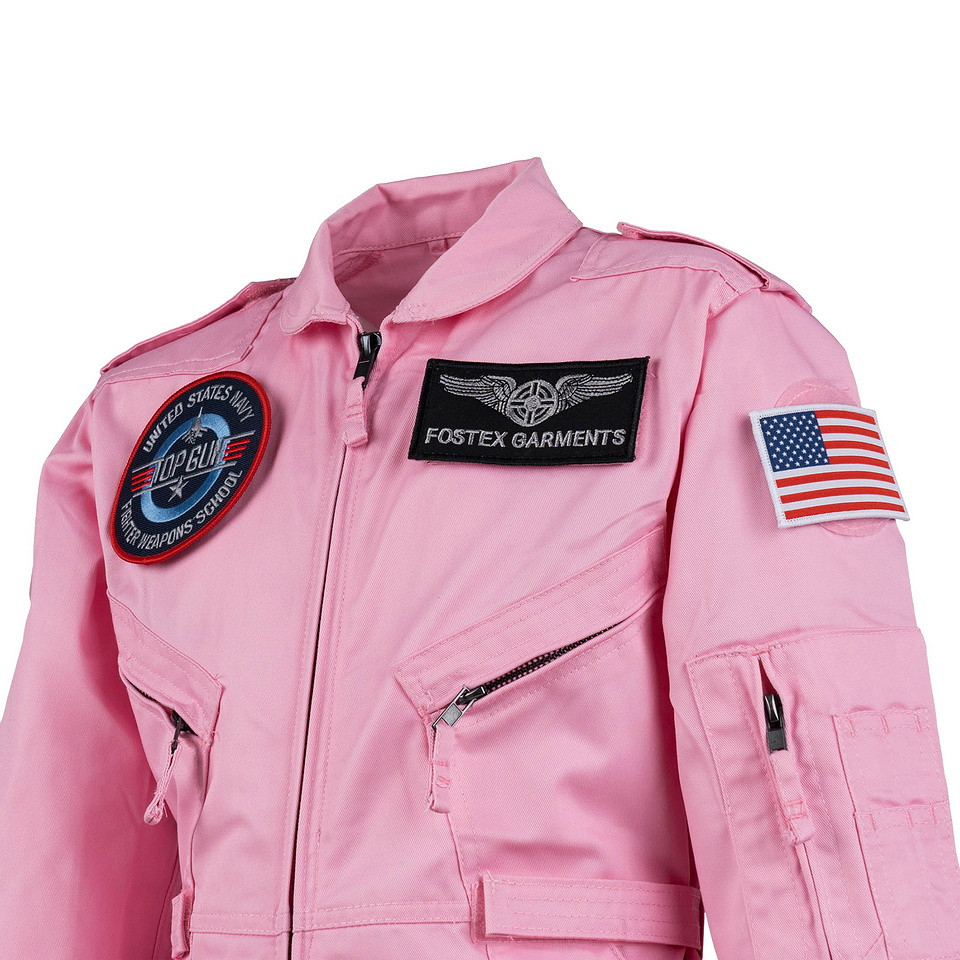 Fostex Garments Kinder overall Pink - Afbeelding 6