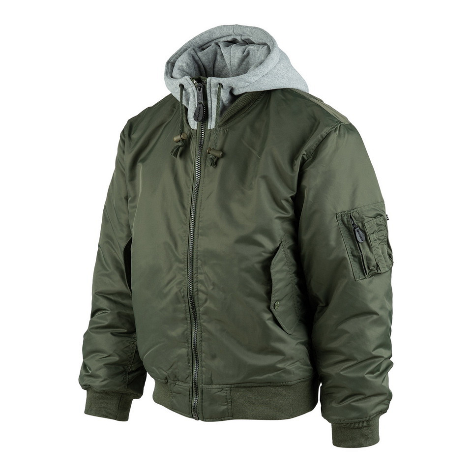 Fostex Garments MA-1 hooded bomber jack - Afbeelding 2