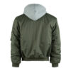 Fostex Garments MA-1 hooded bomber jack - Thumbnail Image 4