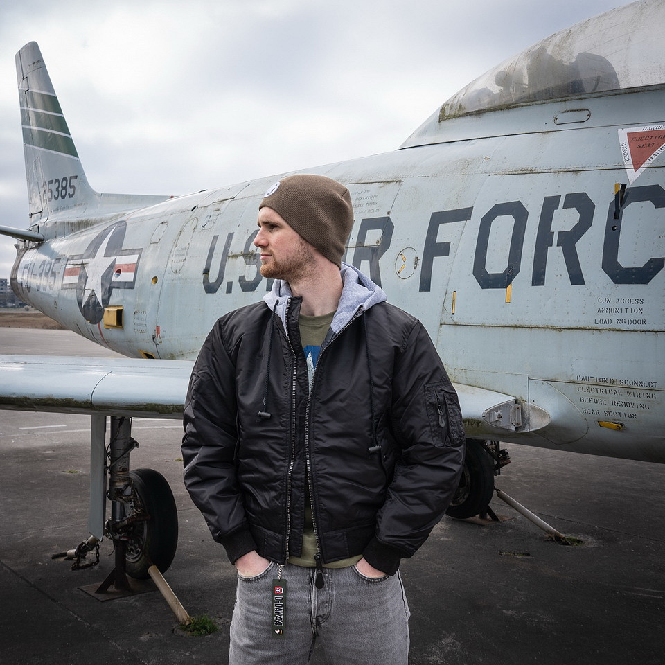 Fostex Garments MA-1 hooded bomber jack - Afbeelding 23