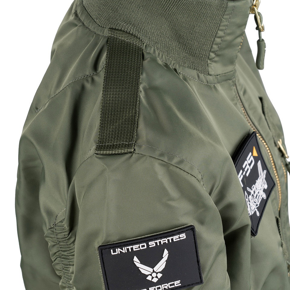 Fostex Garments Kinder F-35 Flight Jacket - Afbeelding 8