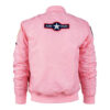 Fostex Garments Kinder MA-1 flight jacket roze - Thumbnail Image 2