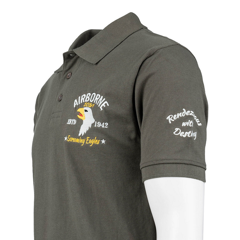 Fostex Garments Polo 101st Airborne 'screaming eagles' - Afbeelding 3