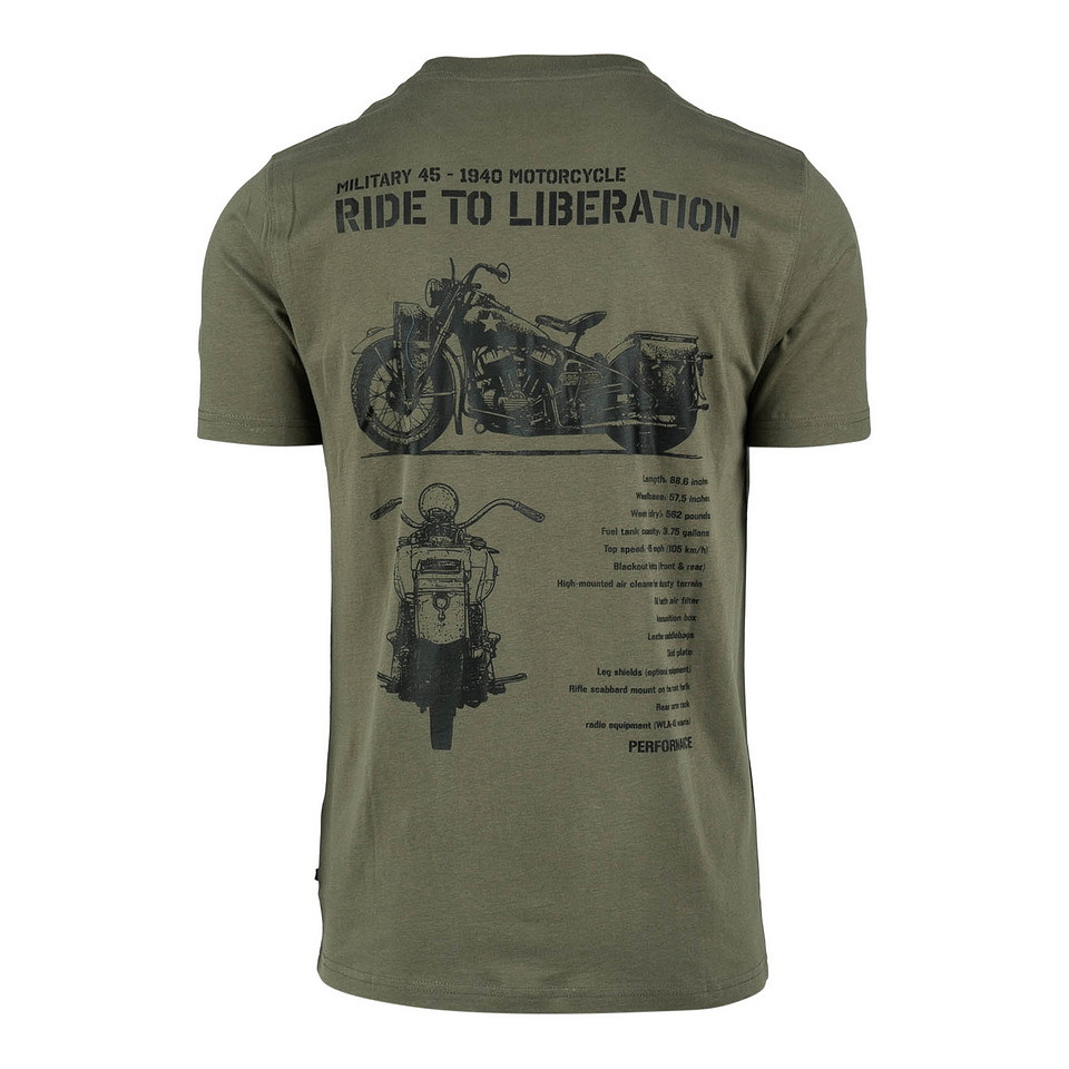T-shirt Liberator WLA Badge