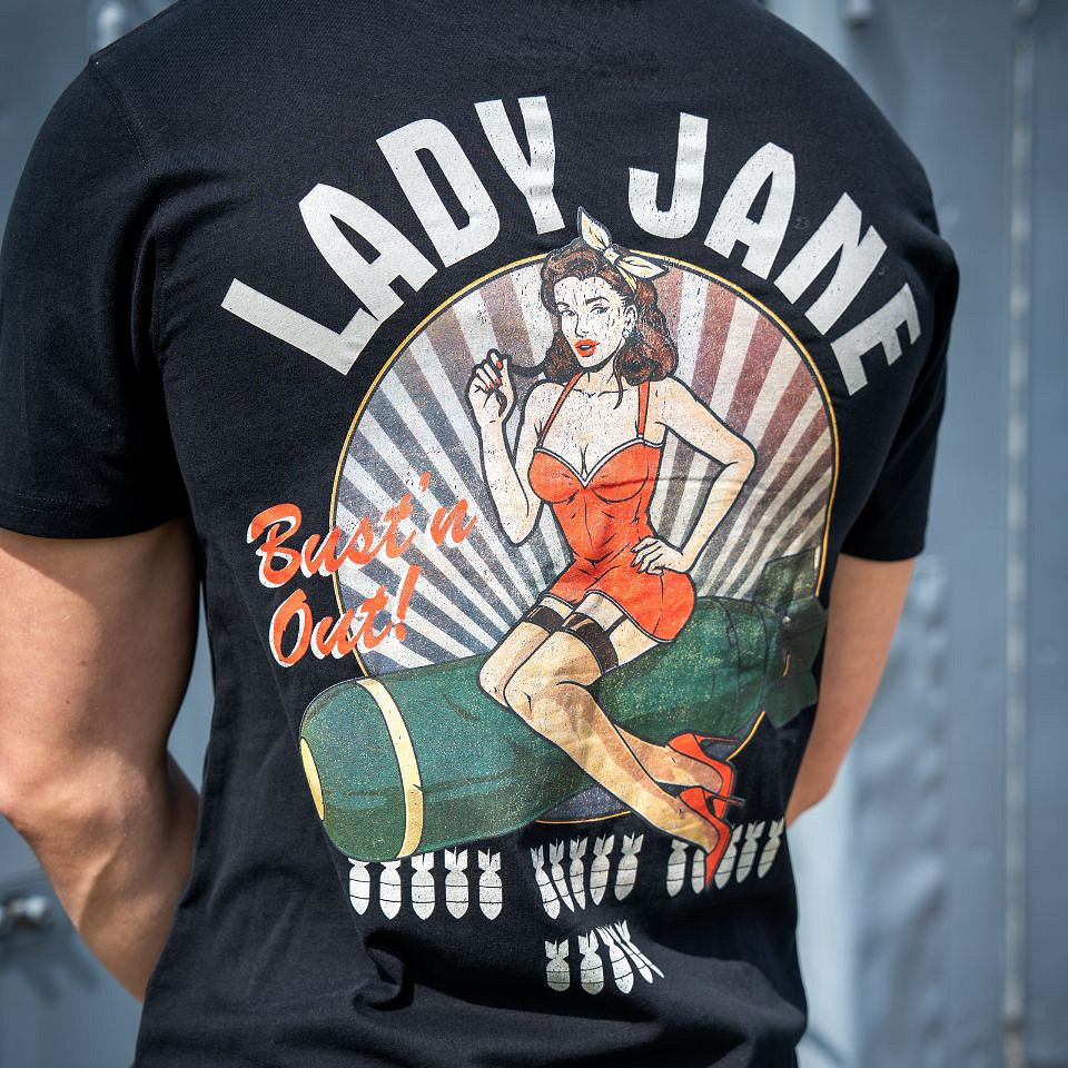Fostex Garments T-shirt Pin-up Lady Jane - Afbeelding 4