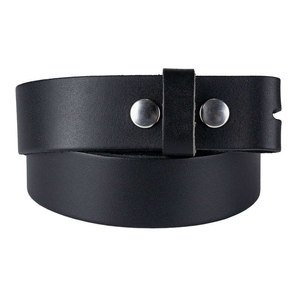 Leren riem zonder gesp