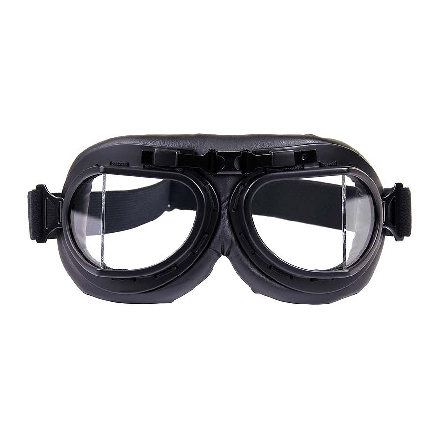 Fosco Industries Motorbril zwart RAF - Afbeelding 2