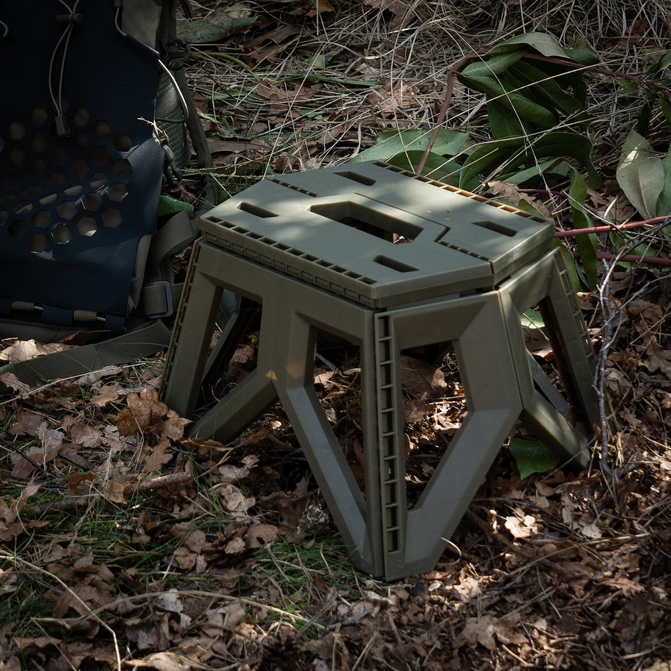 Fosco Industries Opvouwbare outdoor kruk klein - Afbeelding 12