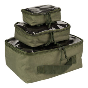 Organizers transparant set van 3 stuks