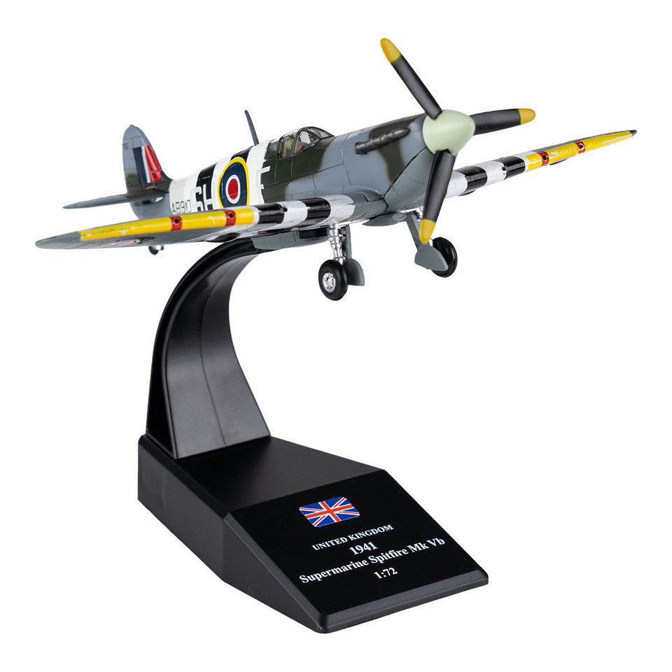 Die-cast Model Supermarine Spitfire MK VB D-Day 1:72 - Afbeelding 2