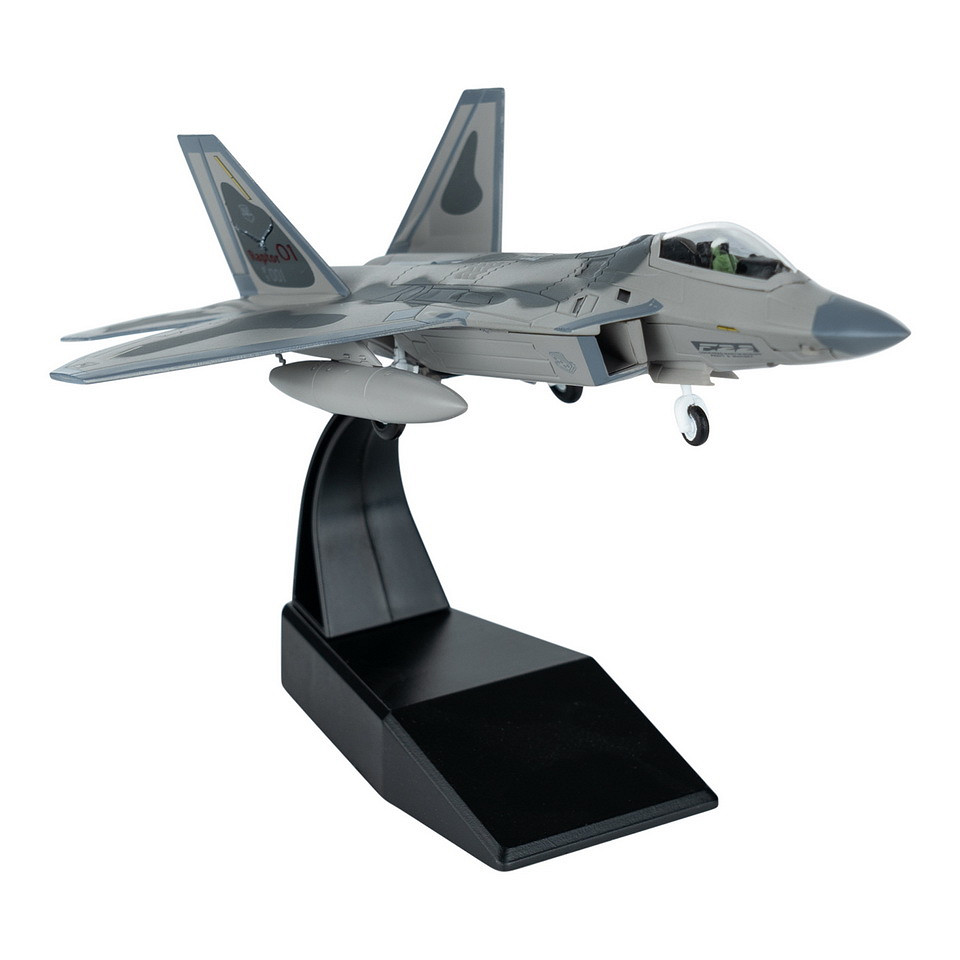 Die-cast Model F-22 Raptor US Air force 1:100 #5 - Afbeelding 2