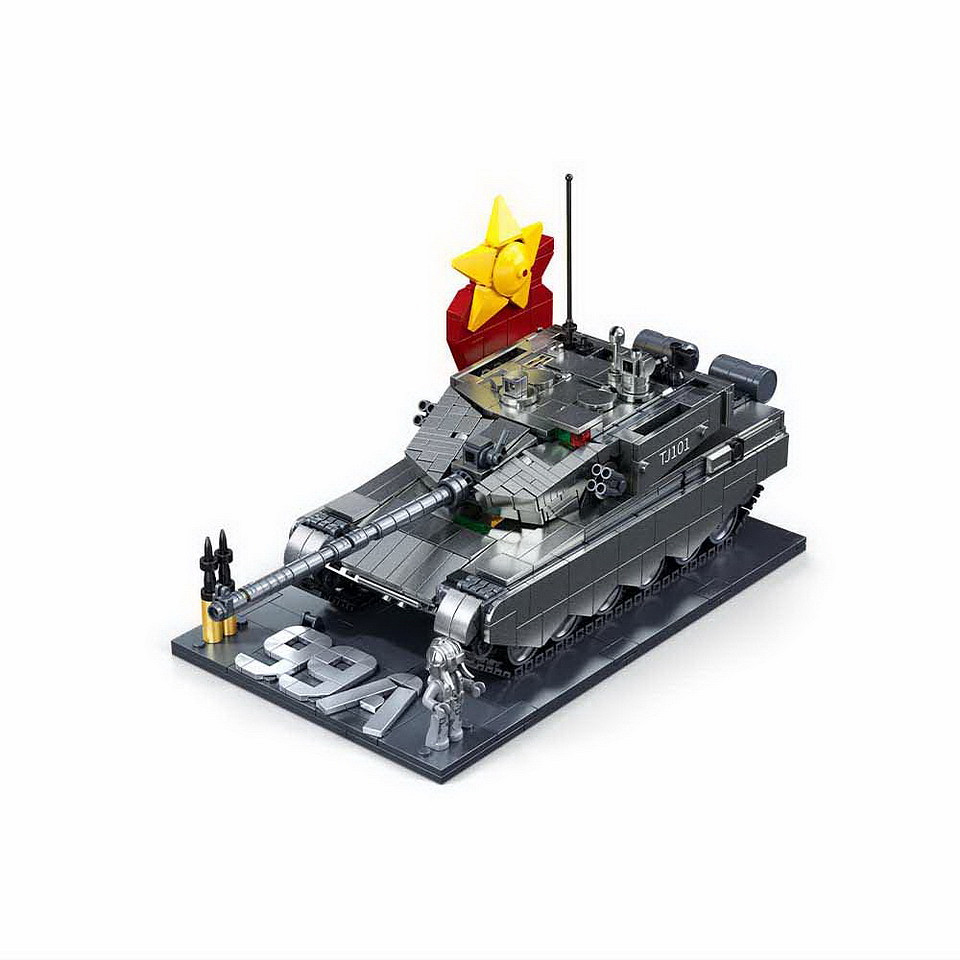 Sluban Sluban Tank ZTS-99AS M38-B1234 #16077 - Afbeelding 3