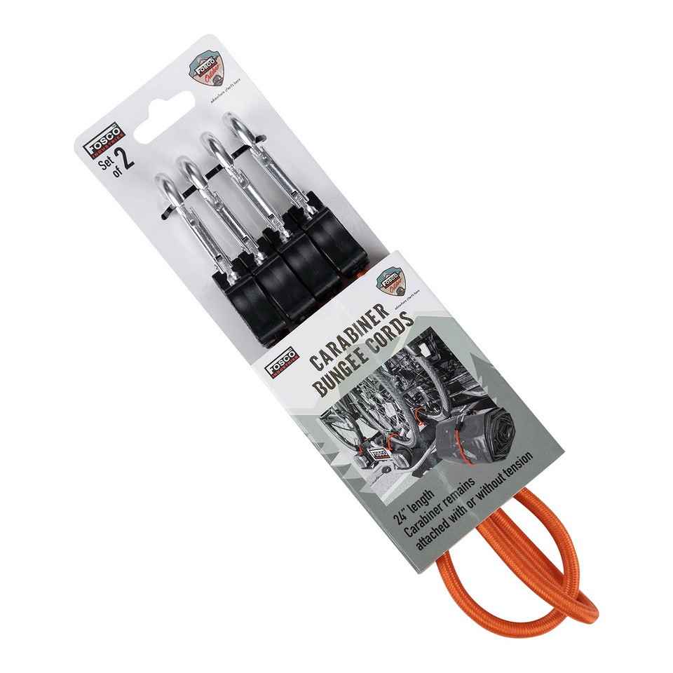 Fosco Industries Span elastiek met karabijnhaken 60 cm - Afbeelding 9